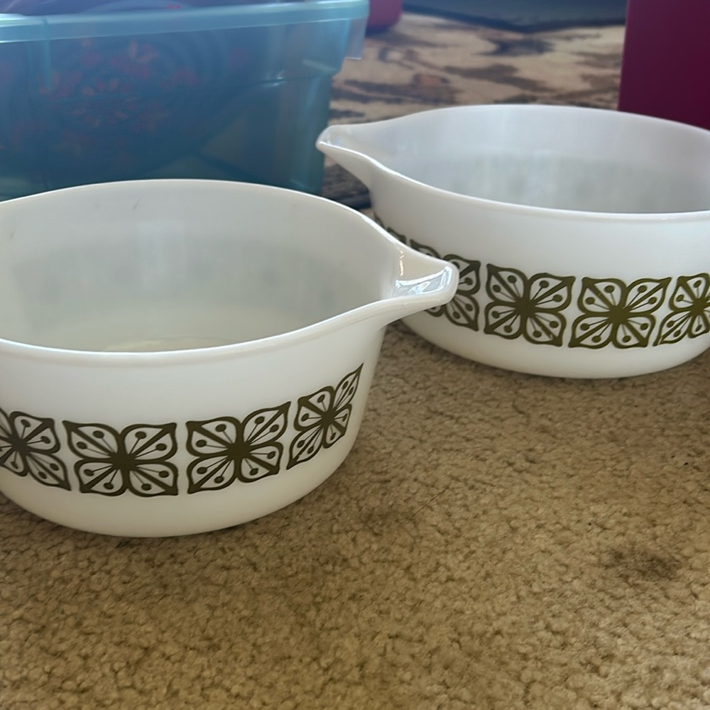 Pyrex verde green